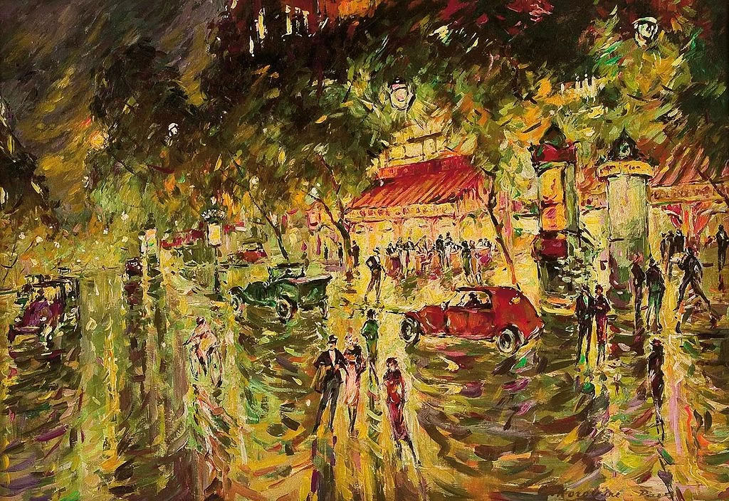 Konstantin Korovin - Boulevard a Parigi